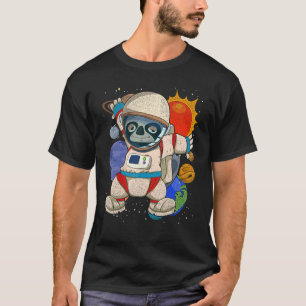 T-shirt Space Travel Planètes Scientifique Zoo Animal Astr