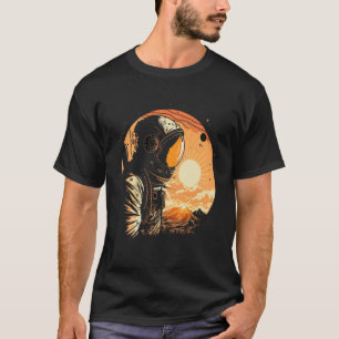 T-shirt Space Unicorn Nebula Galaxy Astronome Astronome S