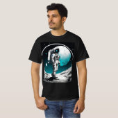 T-shirt Space Voyager : Expédition rétro (Devant entier)