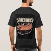 T-shirt SPACEBALLS vaisseau spatial rétro (Dos)