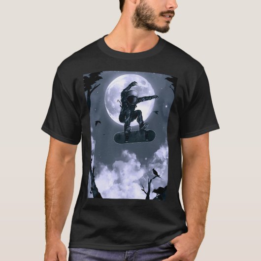 T-shirt Spaceboarding (Devant)