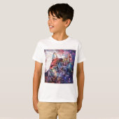 T-shirt SpaceCat (Devant entier)