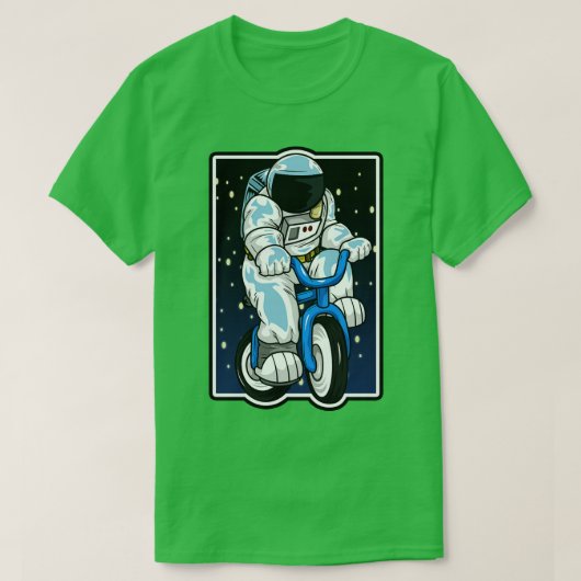 T-shirt Spaceman astronaute dans l'espace (Design devant)