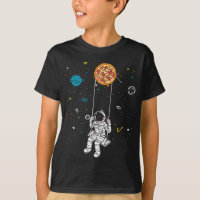 Spaceman Pizza, Funny Fast Food Solar System Astro