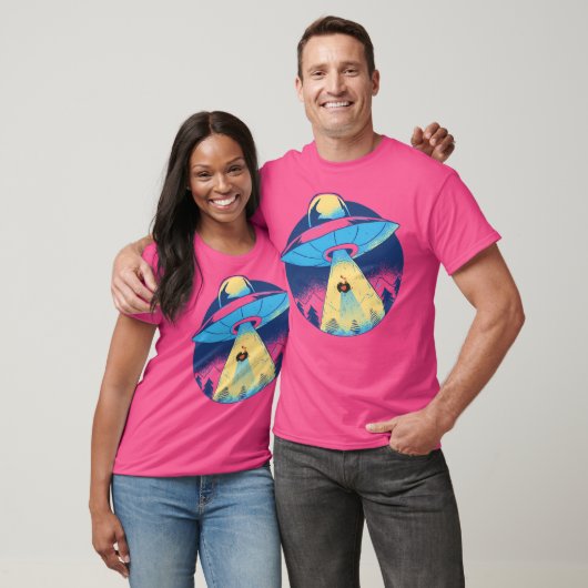 T-shirt Spaceship Tractor Beam Turkey (Unisexe)