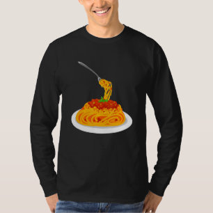 T-shirt Spaghetti Bologne Arrabiata Plats de pâtes Italie