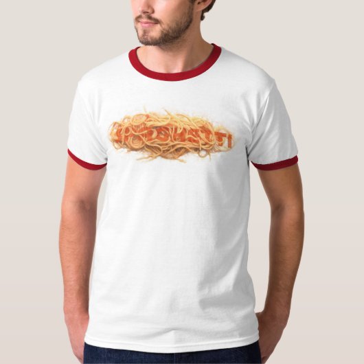 T-shirt Spaghetti du luv I ! (Devant)