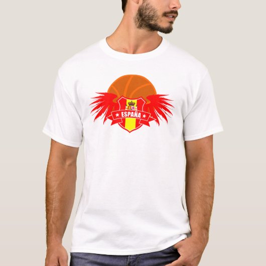 T-shirt Spain de basket-ball (Devant)