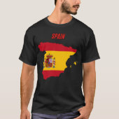 T-shirt spain flag (Devant)