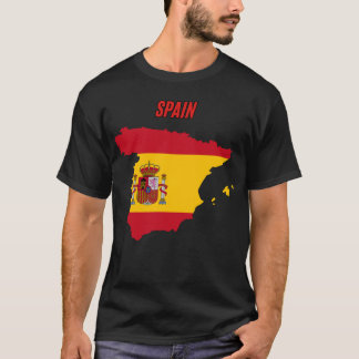 T-shirt spain flag