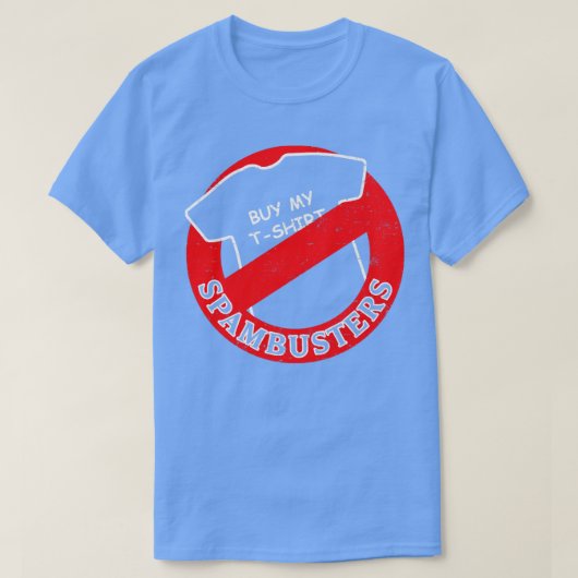 T-shirt Spam Busters porté RxTp1 (Design devant)