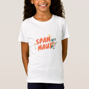 T-Shirt Spam Maui avec fleurs   Musubi Maui