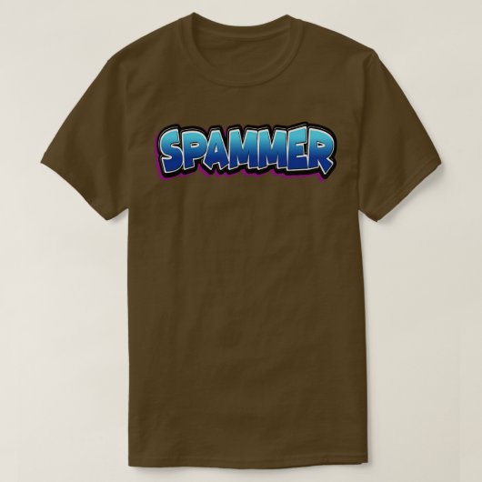 T-shirt Spammer (Design devant)