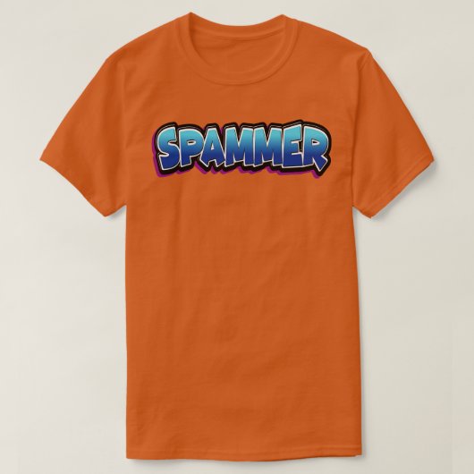 T-shirt Spammer (Design devant)