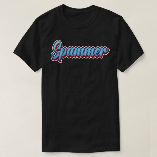 T-shirt Spammer 2 (Design devant)