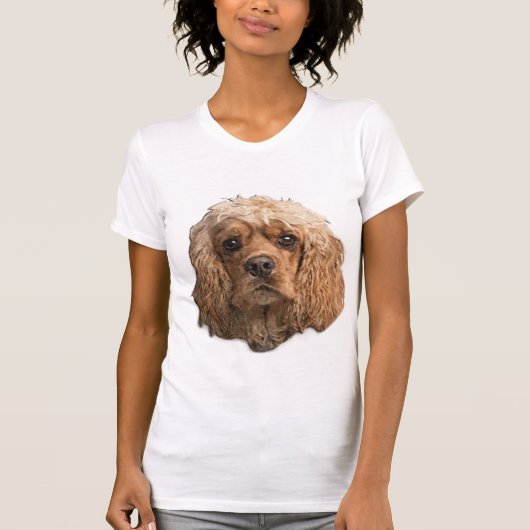 T-shirt spaniel Cocker (Devant)