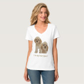 T-shirt spaniers cocker (Devant entier)