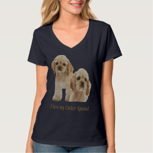 T-shirt spaniers cocker