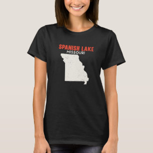 T-shirt Spanish Lake Missouri USA State America Travel Mis
