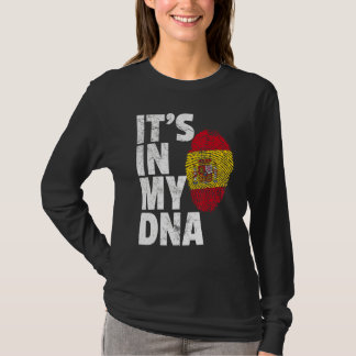 T-shirt Spanish Spain Flag Pride Country Home Nation