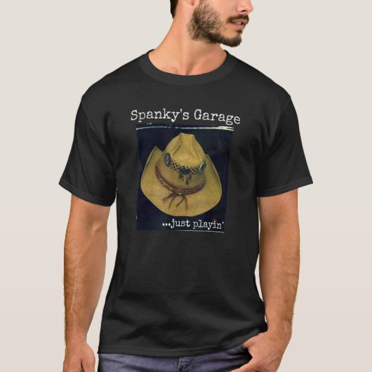 T-shirt Spankys Garage Juste Jouer' (Devant)