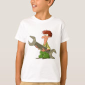 T-shirt Spanner géant mécanique (Devant)