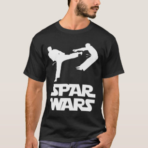 T-shirt Spar Wars Citation Drôle Taekwondo Combattant Mma