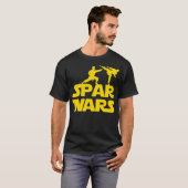 T-shirt Spar Wars for Karate Taekwondo (Devant entier)