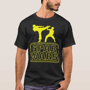 T-shirt Spar Wars Martial Arts Cool Taekwondo Funny