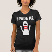 T-shirt Spare Me Bowler Fun Bowling Lover Cadeau (Devant)