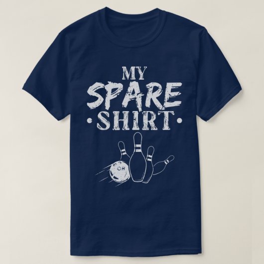 T-shirt Spare Me Bowling (Design devant)