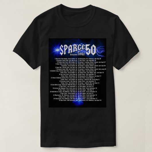 T-shirt Sparge50 (Design devant)