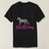 T-shirt Sparkle Pony Portlandia Essential (Design devant)
