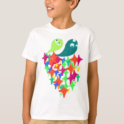 T-shirt Sparkling Yeti Monster (Devant)