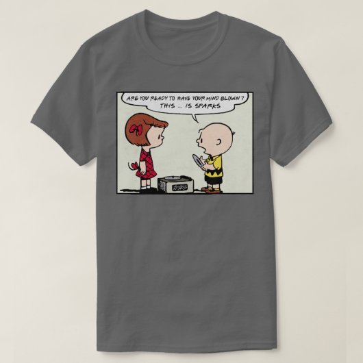 T-shirt Sparks Vinyl Fan Art Design (Design devant)