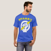 T-shirt Sparky drôle Electrician Sparky (Devant entier)