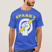 T-shirt Sparky drôle Electrician Sparky (Devant)