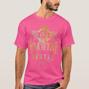 T-shirt Sparta Hustle Gold Casque grec Gym Sparta Gladi