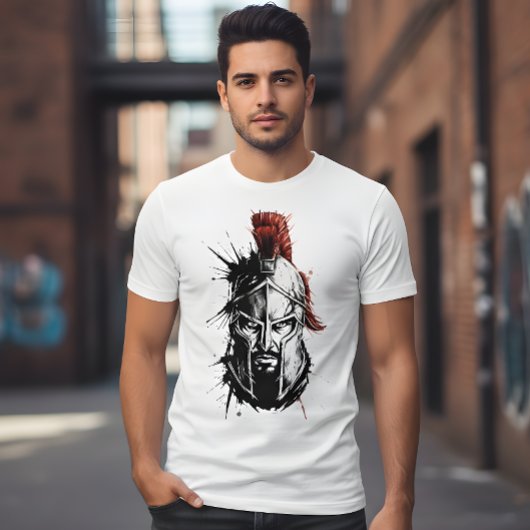 T-shirt Spartan Fury: Own the Art of War