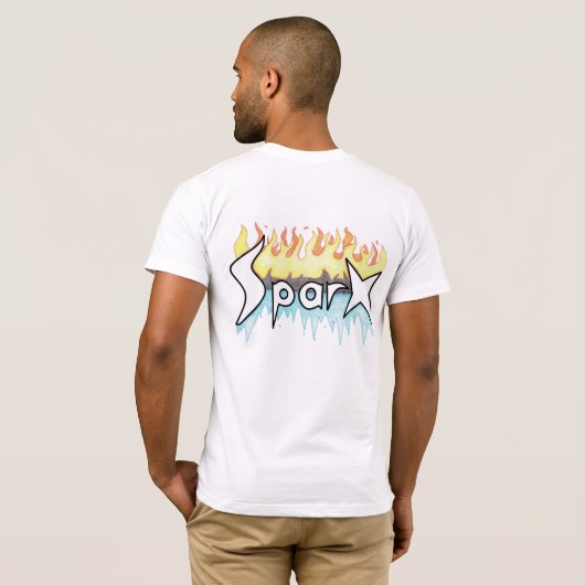 T-shirt SparX Bela-Canvas (Dos entier)