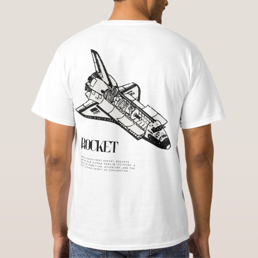 T-shirt spatial (Dos)