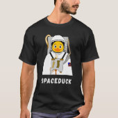T-shirt Spatiale Astronaut Rubber Duck Quac (Devant)