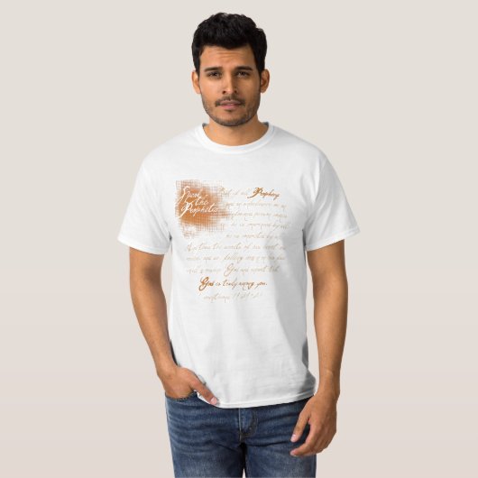 T-shirt speaktheprophetic (Devant entier)