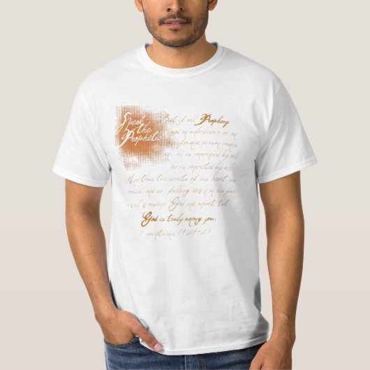 T-shirt speaktheprophetic (Devant)