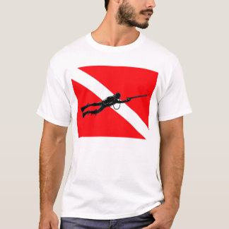 T-shirt Spearfisherman Falg