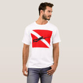 T-shirt Spearfisherman Falg (Devant entier)