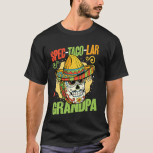 T-shirt Spec taco lar Grand-père Mexicain Cinco De Mayo
