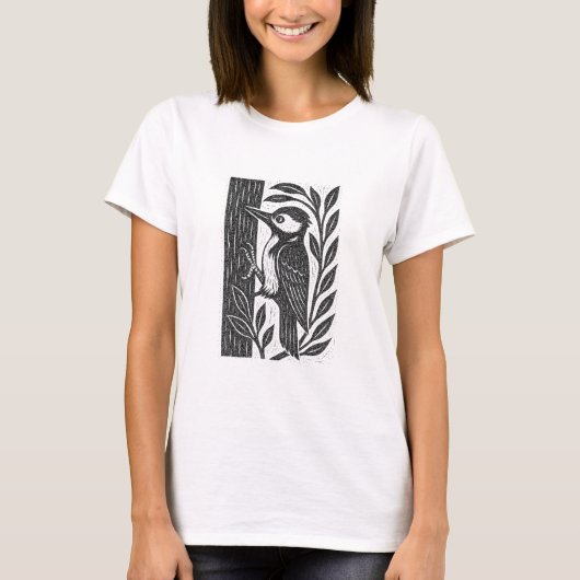 T-shirt Specht/Woodpecker (Devant)