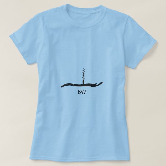 T-shirt Special bleu de T (Design devant)