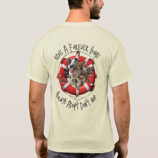T-Shirt Special Design for the SPCA of Brevard  (Dos)